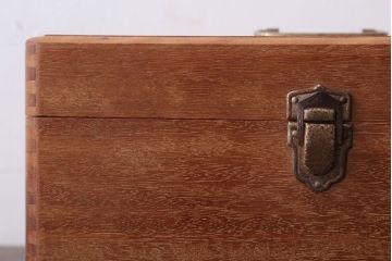 アンティーク雑貨　昭和レトロ　小さなアンティーク木箱(1)