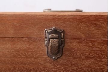 アンティーク雑貨　昭和レトロ　小さなアンティーク木箱(1)