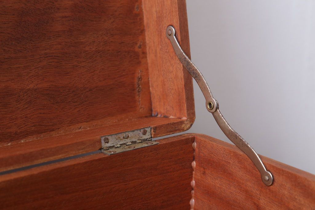 アンティーク雑貨　昭和レトロ　小さなアンティーク木箱(1)