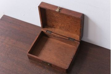 アンティーク雑貨　昭和レトロ　小さなアンティーク木箱(2)