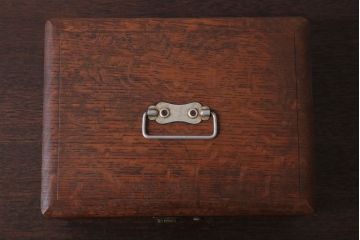 アンティーク雑貨　昭和レトロ　小さなアンティーク木箱(2)