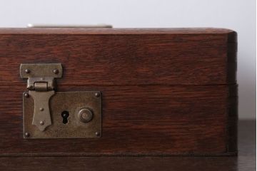 アンティーク雑貨　昭和レトロ　小さなアンティーク木箱(2)