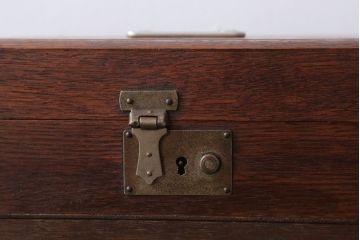 アンティーク雑貨　昭和レトロ　小さなアンティーク木箱(2)