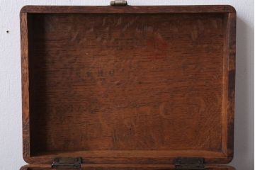 アンティーク雑貨　昭和レトロ　小さなアンティーク木箱(2)