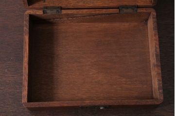 アンティーク雑貨　昭和レトロ　小さなアンティーク木箱(2)