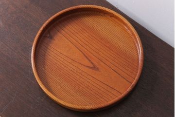 アンティーク雑貨　和製アンティーク　古い木のお盆(トレー)