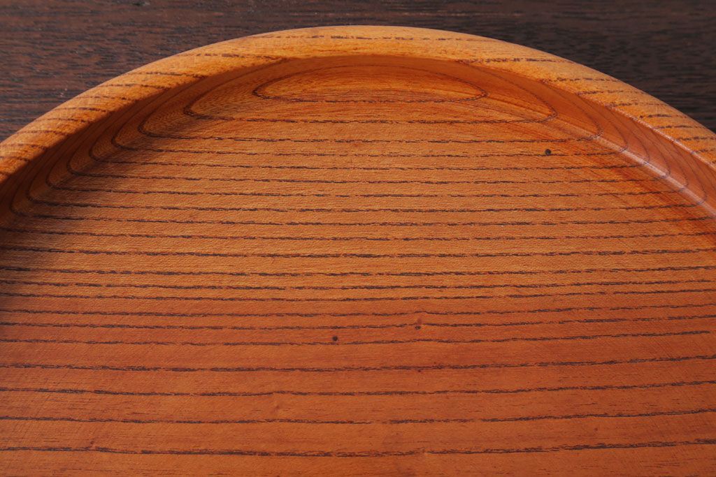 アンティーク雑貨　和製アンティーク　古い木のお盆(トレー)