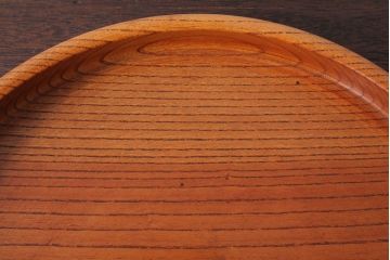 アンティーク雑貨　和製アンティーク　古い木のお盆(トレー)