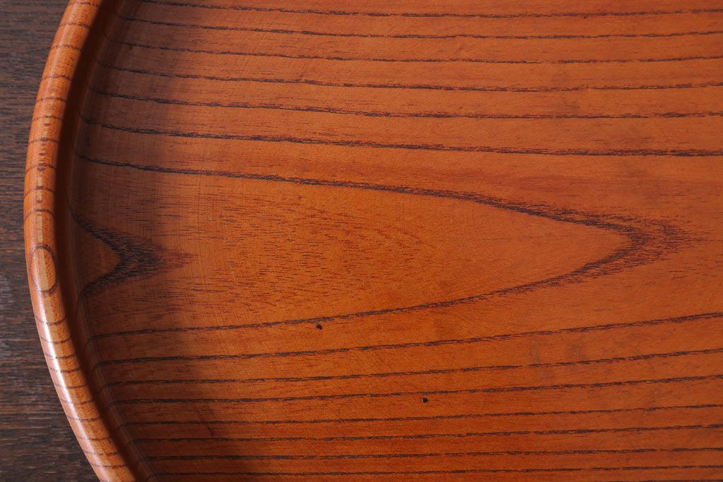 アンティーク雑貨　和製アンティーク　古い木のお盆(トレー)