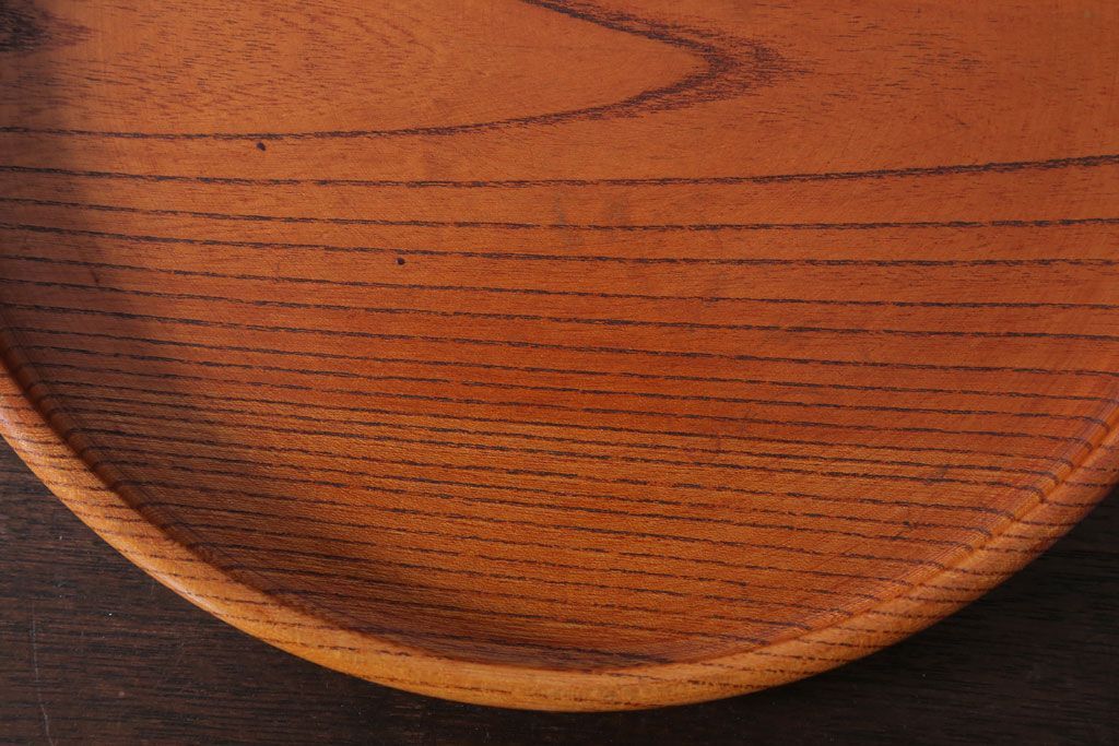 アンティーク雑貨　和製アンティーク　古い木のお盆(トレー)