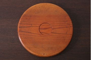 アンティーク雑貨　和製アンティーク　古い木のお盆(トレー)