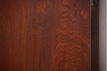 和製アンティーク　古い木のガラス帯戸2枚セット