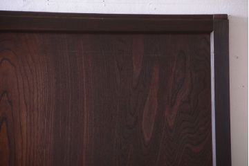 和製アンティーク　古い木のガラス帯戸2枚セット