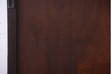 和製アンティーク　古い木のガラス帯戸2枚セット