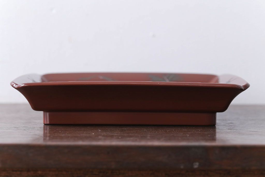 アンティーク雑貨　和製アンティーク　古い欅材のお盆(トレー)