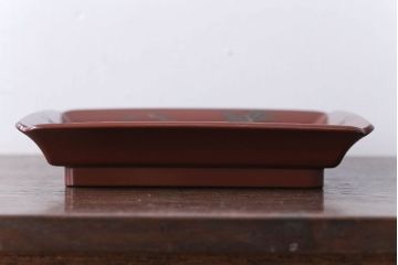 アンティーク雑貨　和製アンティーク　古い欅材のお盆(トレー)