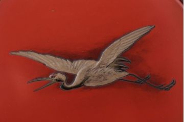 アンティーク雑貨　和製アンティーク　古い欅材のお盆(トレー)