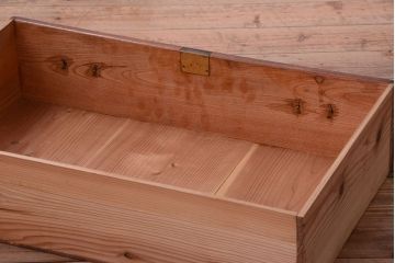 アンティーク家具　和製アンティーク　前面欅材!古い収納棚(戸棚)