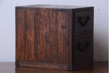 アンティーク家具　古民具・骨董　総桐材!アンティーク小引き出し