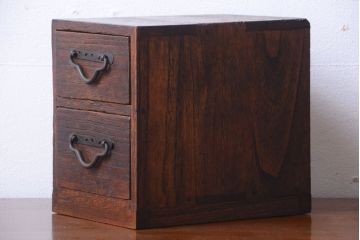 アンティーク家具　古民具・骨董　総桐材!アンティーク小引き出し