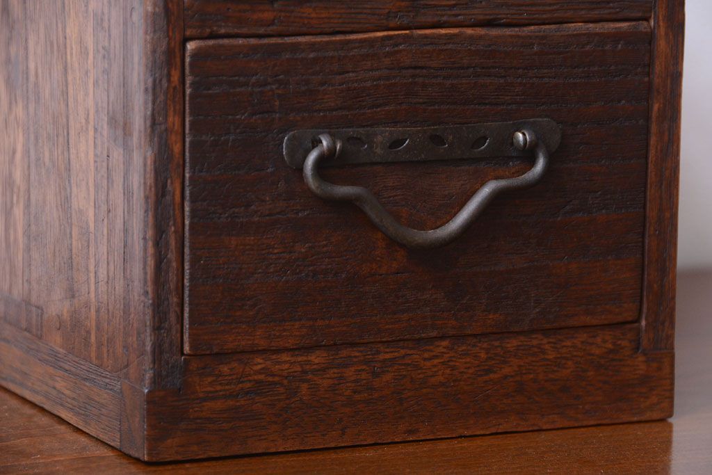 アンティーク家具　古民具・骨董　総桐材!アンティーク小引き出し