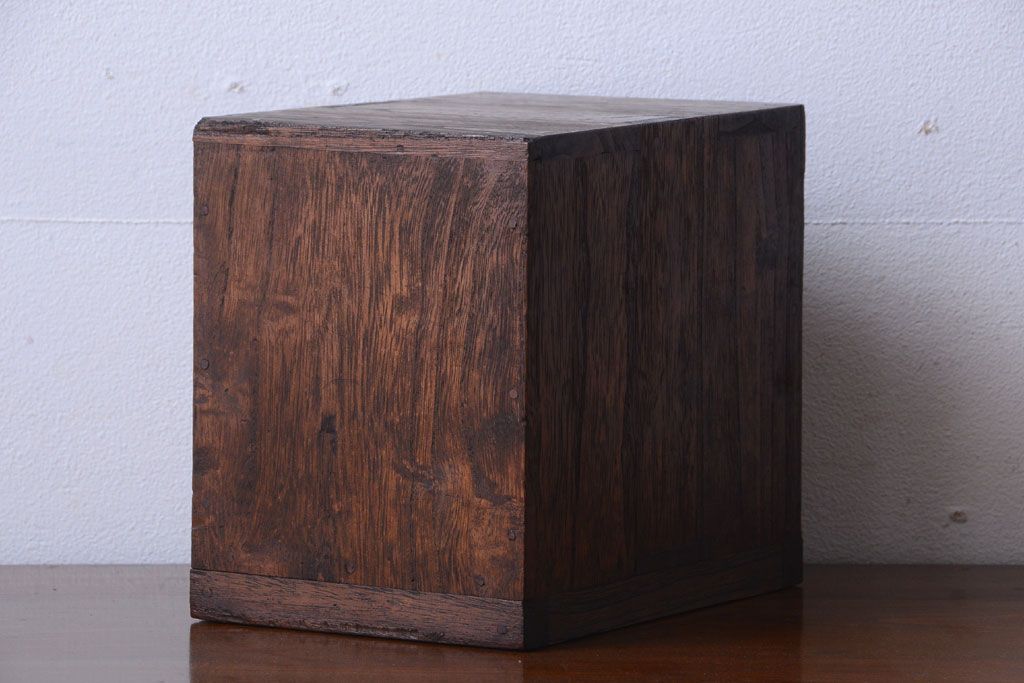 アンティーク家具　古民具・骨董　総桐材!アンティーク小引き出し