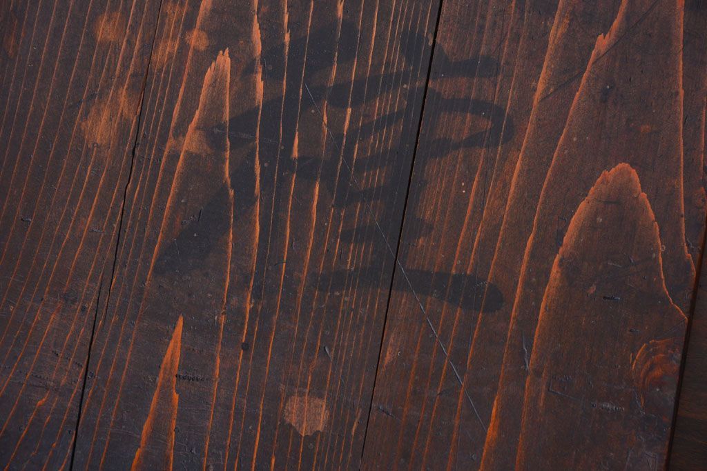 アンティーク雑貨　古民具・骨董　明治〜大正期　古い木のアンティーク小箱(木箱)