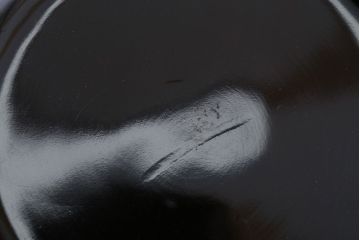 アンティーク雑貨　和製アンティーク　漆塗りの菓子皿4枚セット