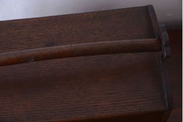 アンティーク雑貨　和製アンティーク　持ち手付き小引き出し(裁縫箱)