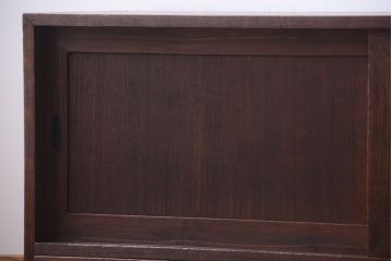 レトロ家具　昭和レトロ　前面桐材!時代箪笥ローボード(テレビボード)