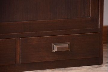 レトロ家具　昭和レトロ　前面桐材!時代箪笥ローボード(テレビボード)