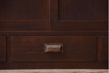 レトロ家具　昭和レトロ　前面桐材!時代箪笥ローボード(テレビボード)