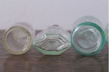 アンティーク雑貨　アンティーク　古いガラス小瓶5本セット