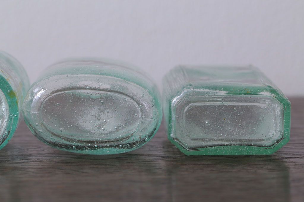 アンティーク雑貨　アンティーク　古いガラス小瓶5本セット