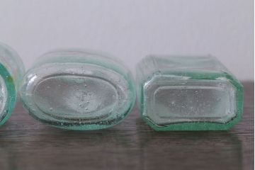 アンティーク雑貨　アンティーク　古いガラス小瓶5本セット