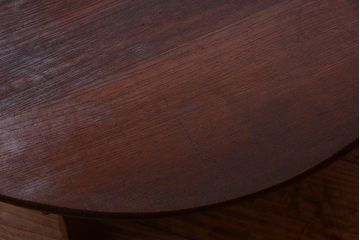 レトロ家具　昭和レトロ　小さな丸ちゃぶ台