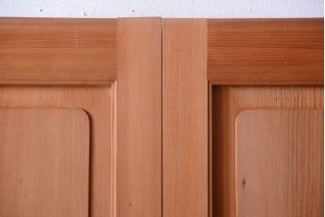 中古　高級品!秋田杉の木味板戸3枚セット