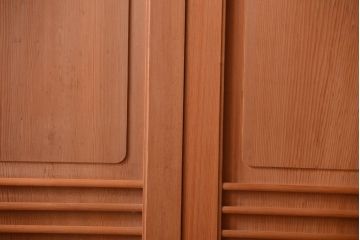 中古　高級品!秋田杉の木味板戸3枚セット
