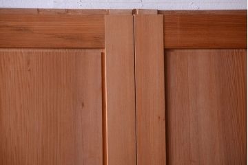 中古　高級品!秋田杉の木味板戸3枚セット