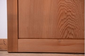 中古　高級品!秋田杉の木味板戸3枚セット