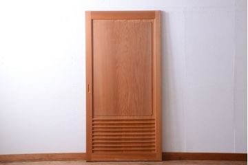 中古　高級品!秋田杉の木味板戸