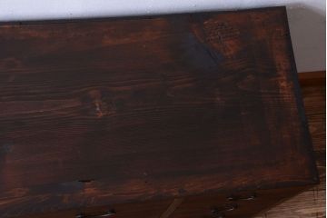 アンティーク家具　和製アンティーク　前面桐材!時代箪笥ローボード(テレビボード)