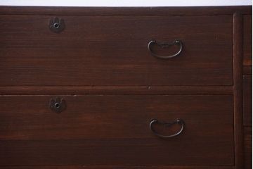 アンティーク家具　和製アンティーク　前面桐材!時代箪笥ローボード(テレビボード)