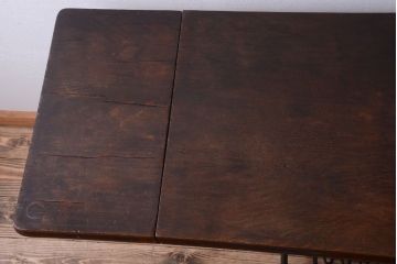 アンティーク家具　ジャンク品　イギリスアンティーク　インダストリアルシンガーミシン(2)