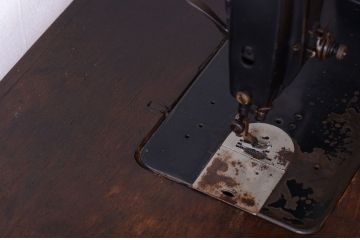 アンティーク家具　ジャンク品　イギリスアンティーク　インダストリアルシンガーミシン(2)