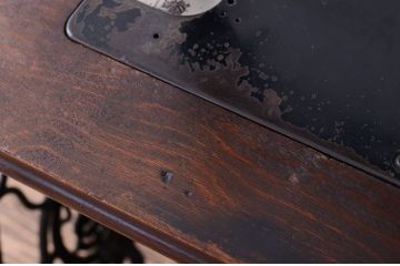 アンティーク家具　ジャンク品　イギリスアンティーク　インダストリアルシンガーミシン(2)