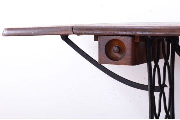 アンティーク家具　ジャンク品　イギリスアンティーク　インダストリアルシンガーミシン(2)