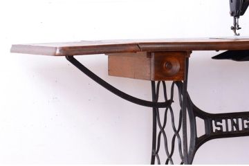アンティーク家具　ジャンク品　イギリスアンティーク　インダストリアルシンガーミシン(2)