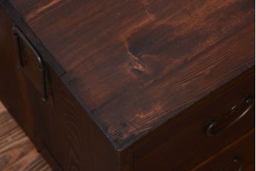 アンティーク家具　和製アンティーク　前面桐材!時代箪笥ローボード(テレビボード・ローチェスト)