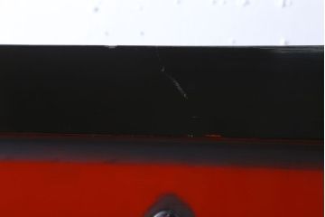 アンティーク　村上堆朱　芳月銘　松に鷹(鷲)の図　衝立(パーテーション)